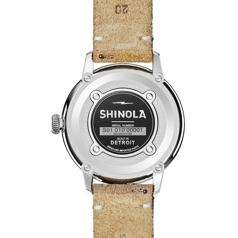 Shinola Traveler 42mm Men's Watch S0120247329