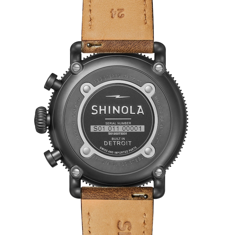 Shinola Runwell Chronograph 48mm Watch S0120273231