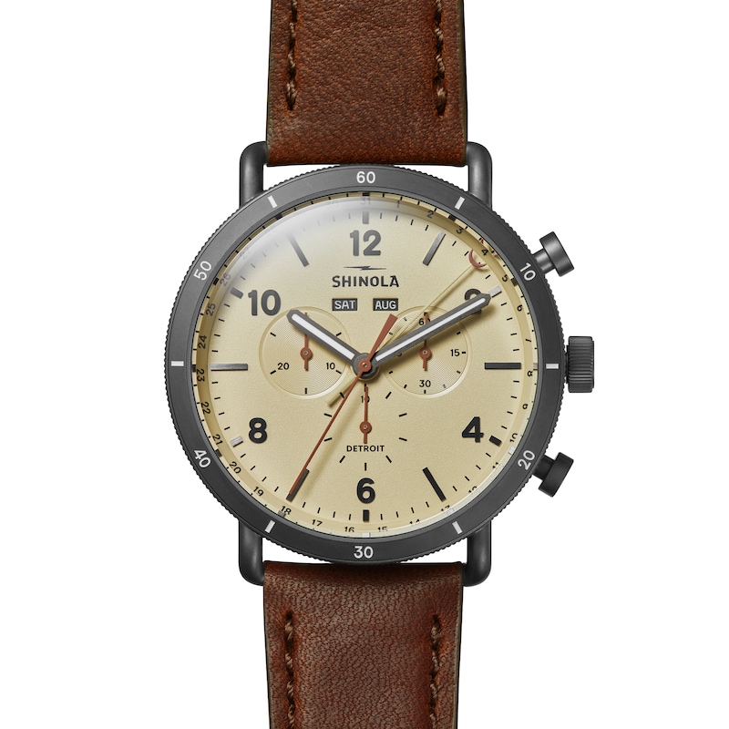 Shinola Canfield 45mm Watch S0120273180