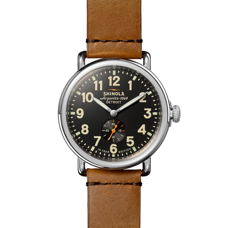 Main Image 1 of Shinola Runwell 10 Year Edition 47mm Watch S0120274081