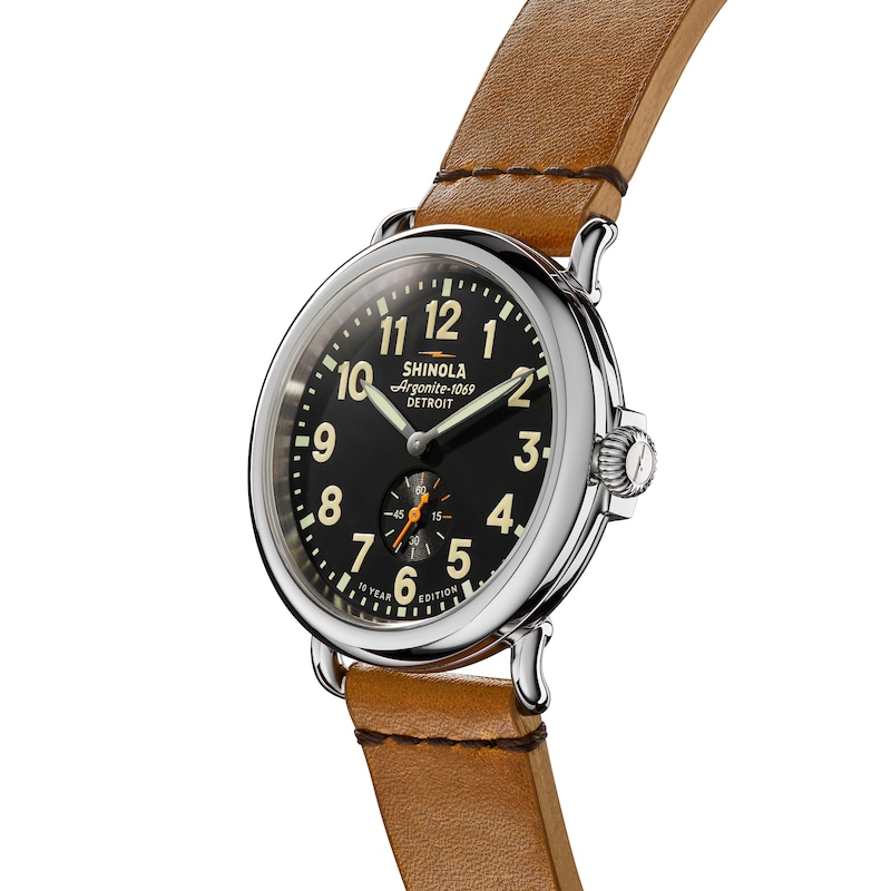 Main Image 3 of Shinola Runwell 10 Year Edition 47mm Watch S0120274081