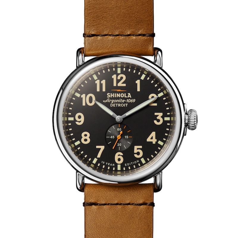 Shinola Runwell 10 Year Edition 41mm Watch S0120274082