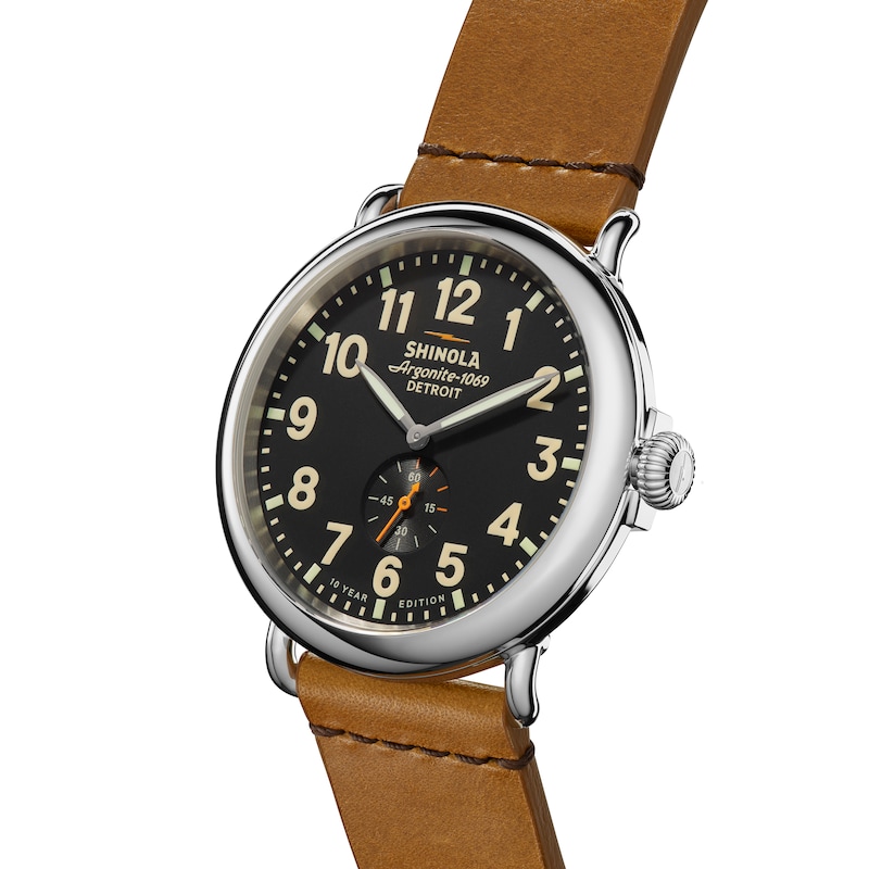 Shinola Runwell 10 Year Edition 41mm Watch S0120274082