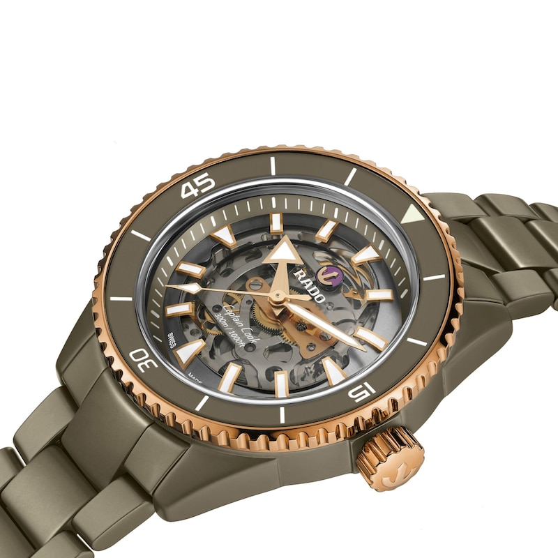 Main Image 2 of Rado Captain Cook High-Tech Ceramic Skeleton Men's Watch R32150162