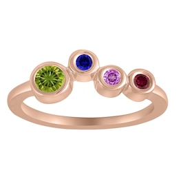 Birthstone Family & Mother's Ring (2-4 Stones)