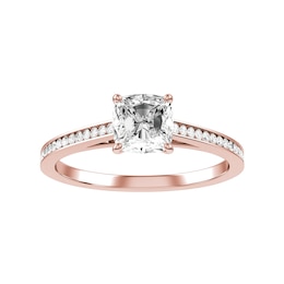 Diamond Bridal Ring 3/4 ct tw 10K Rose Gold
