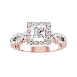 Princess Cut Diamond Bridal Ring