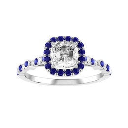 Cushion Diamond Bridal Ring