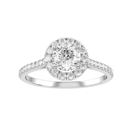 Round Diamond Bridal Ring