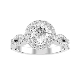 Round Diamond Bridal Ring