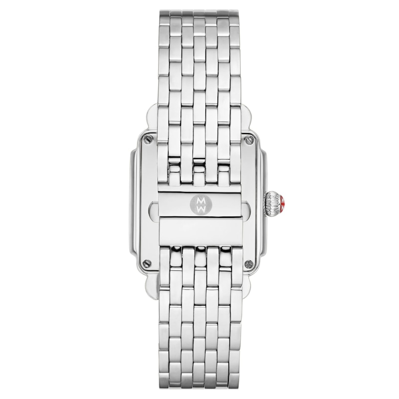 Main Image 2 of MICHELE Women's Deco Mid Stainless Steel Watch MWW06V000002