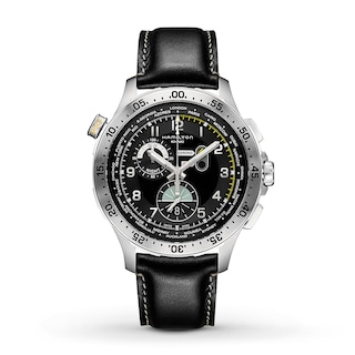 Hamilton Khaki Worldtimer Chrono Men's Watch H76714735 | Jared