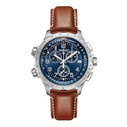 Hamilton Khaki X-Wind GMT Men's Chronograph Watch H77922541