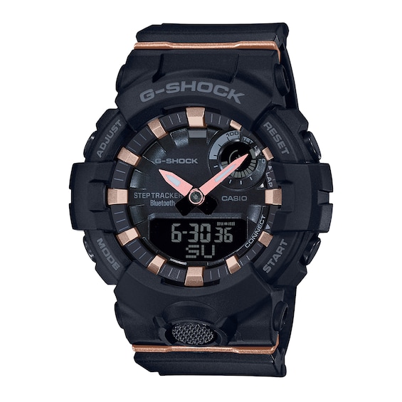 G-Shock 2100 Series Watch 45mm in Black with Yellow - GAB2100CY-1A
