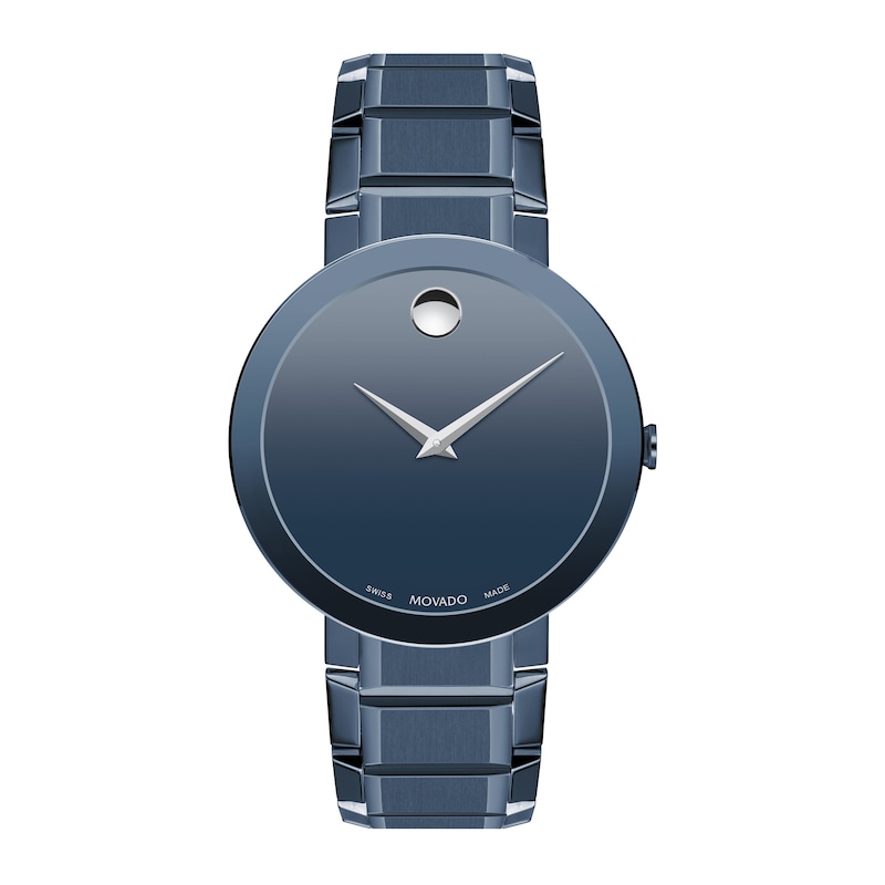 Main Image 1 of Movado Sapphire Stainless Steel Watch 0607556