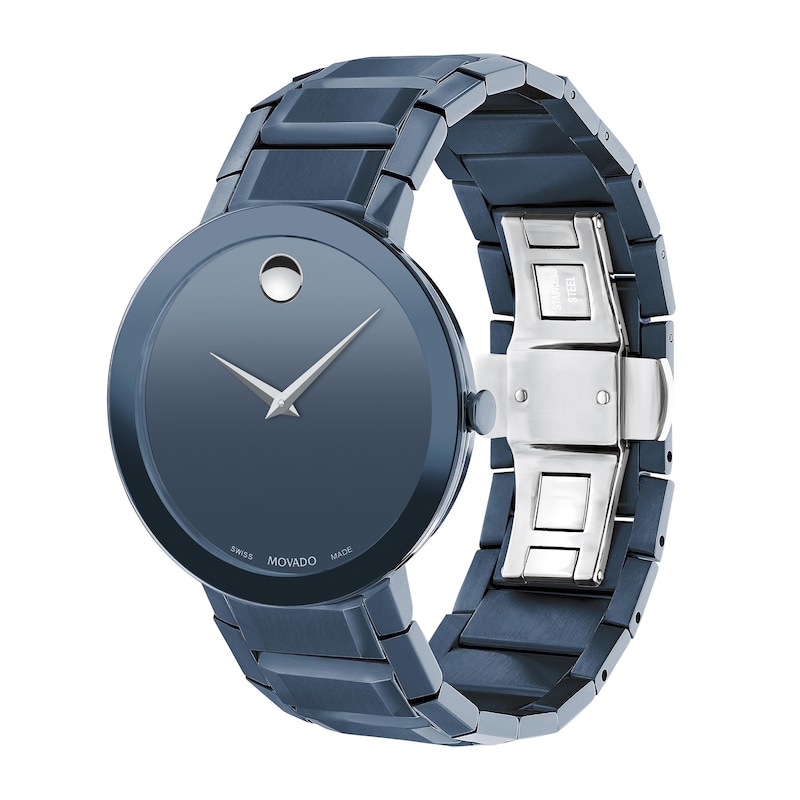 Main Image 2 of Movado Sapphire Stainless Steel Watch 0607556