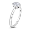 Thumbnail Image 2 of Diamond Solitaire Engagement Ring 1-1/2 ct tw Bezel-Set Pear-cut 14K White Gold (I2/I)