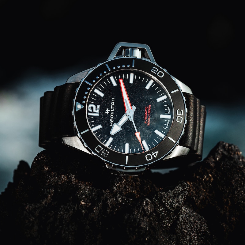 Main Image 4 of Hamilton Khaki Navy Frogman Men's Automatic Watch H77825330