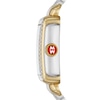 Thumbnail Image 2 of MICHELE Women's Deco Madison Two-Tone 18K Gold-Plated Stainless Steel Watch MWW06T000236