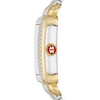 Thumbnail Image 2 of MICHELE Women's Deco Mid Two-Tone 18K Gold-Plated Stainless Steel Watch MWW06V000129