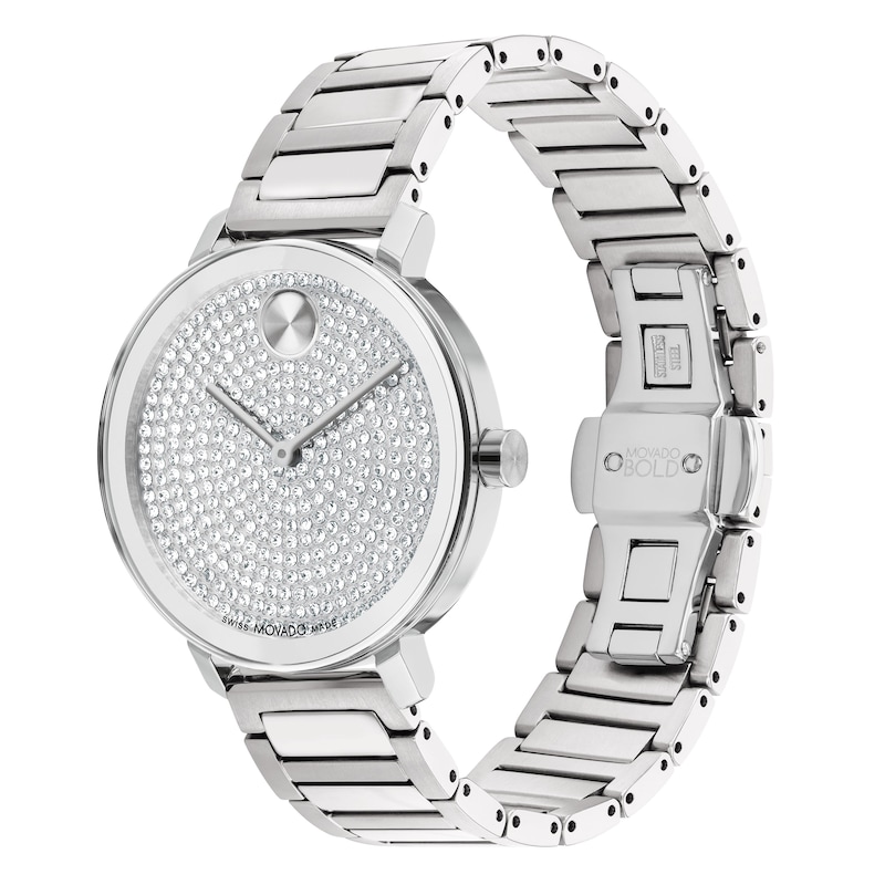 Movado BOLD Evolution Crystal Women's Watch 3601151