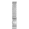 Thumbnail Image 1 of MICHELE 18mm Deco Diamond Stainless Steel Link Watch Strap MS18EA235009