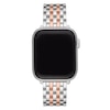 Thumbnail Image 2 of MICHELE 38mm Apple Link Watch Strap Two-Tone Stainless Steel MS20GL775045