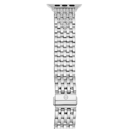 MICHELE 38mm Apple Link Watch Strap Stainless Steel MS20GM235009