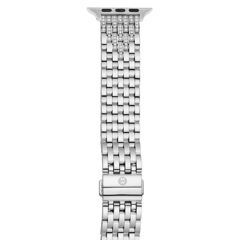 MICHELE 38mm Apple Link Watch Strap Stainless Steel MS20GM235009