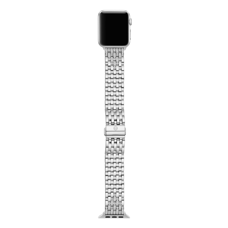 MICHELE 38mm Apple Link Watch Strap Stainless Steel MS20GM235009