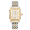 Thumbnail Image 0 of MICHELE Women's Deco Madison Two-Tone 18K Gold-Plated Stainless Steel Watch MWW06T000147