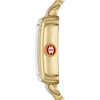 Thumbnail Image 2 of MICHELE Women's Deco Madison 18k Gold-Plated Stainless Steel Watch MWW06T000161