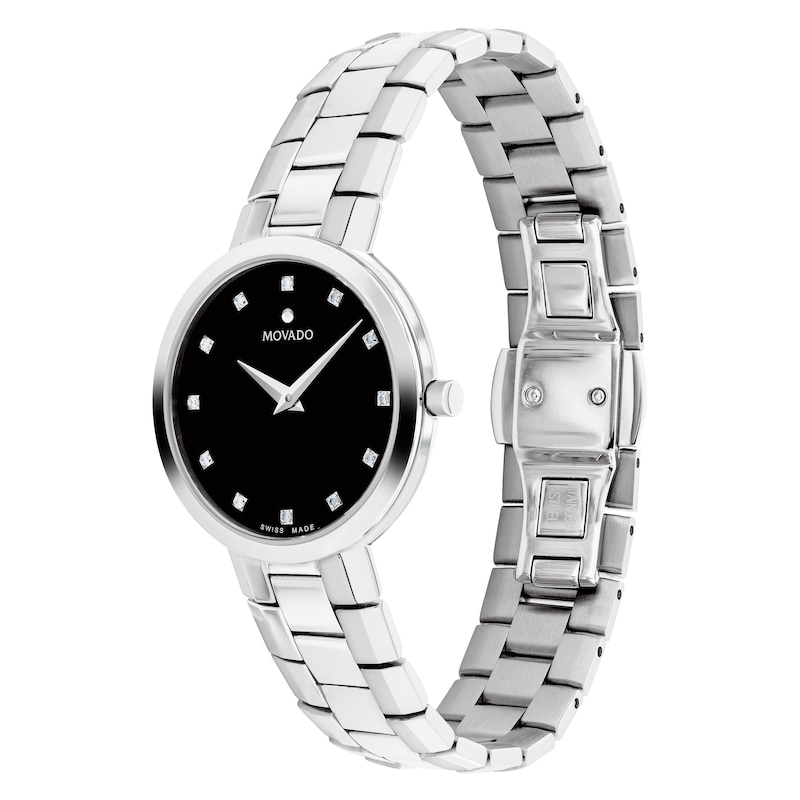 Movado Faceto Diamond Women's Watch 0607866