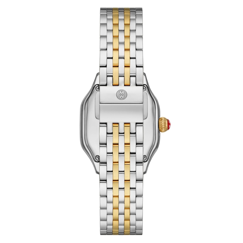 Main Image 2 of MICHELE Women's Meggie Two-Tone 18K Gold-Plated Stainless Steel Watch MWW33B000014