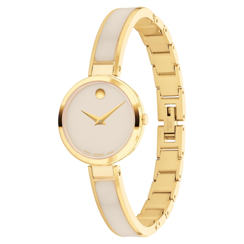 Main Image 2 of Movado Moda Ceramic Bangle Women's Watch 0607867