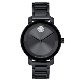 Movado BOLD Evolution 2.0 Black Ceramic Women's Watch 3601235