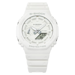 Casio G-SHOCK White Resin Men's Watch GA2100-7A7