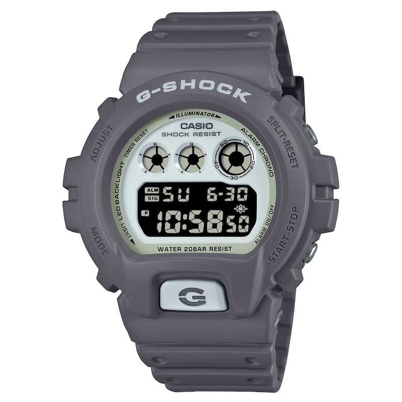 Main Image 1 of Casio G-SHOCK Classic Digital Men’s Glow-in-the-Dark Watch DW6900HD-8