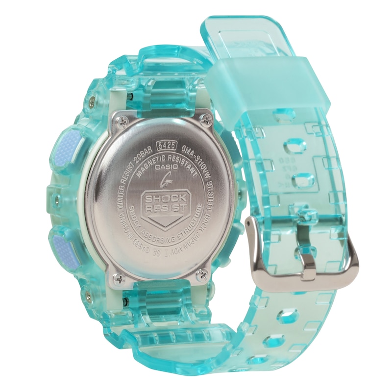 Main Image 2 of Casio G-SHOCK Ice Blue Analog Digital Women's Watch GMAS110VW-2A