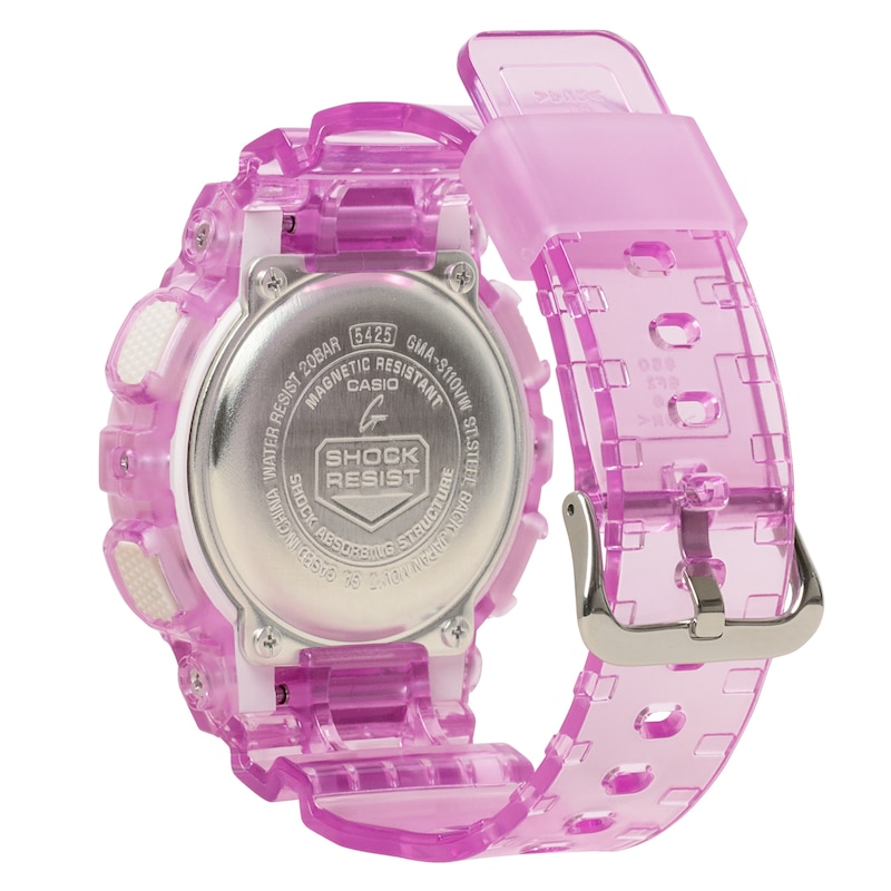 Main Image 2 of Casio G-SHOCK Pink Analog Digital Women's Watch GMAS110VW-4A