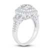 Thumbnail Image 1 of Diamond Double Halo Engagement Ring 2 ct tw Round 14K White Gold