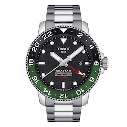 Tissot Seastar Powermatic 80 GMT Men's Watch T1204291105101