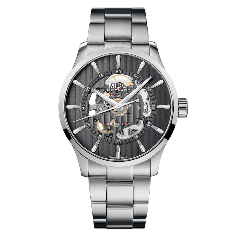 Main Image 1 of Mido Multifort Skelton Automatic Men's Watch M0384361106100