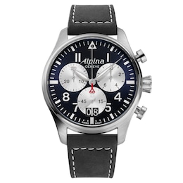 Alpina Startimer Pilot Quartz Chronograph Men's Watch AL-372NS4S6