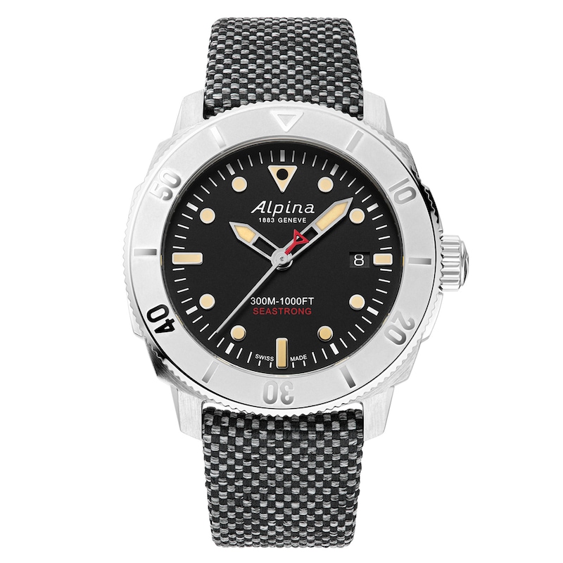 Alpina Seastrong Diver 300 Calanda Automatic Limited Edition Men's Watch AL-525BBG4VR6