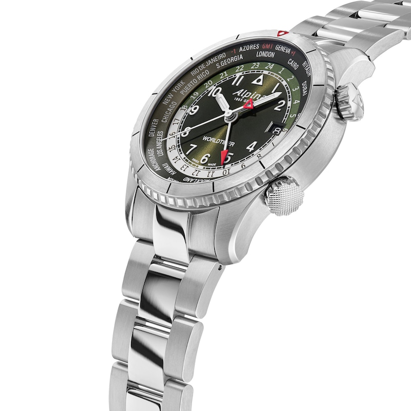 Alpina Startimer Worldtimer Men's Watch AL-255GR4S26B