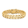 Thumbnail Image 0 of Men's Solid Link Chain Bracelet 14K Yellow Gold 14.0mm 8"