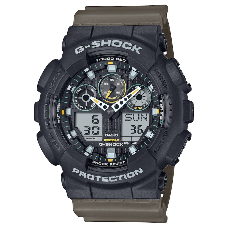 Casio G-SHOCK Analog-Digital Men's Watch GA100TU-1A3