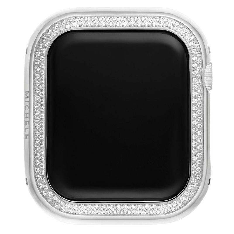 Main Image 2 of MICHELE Diamond Apple Watch Case Stainless Steel MWAB745002