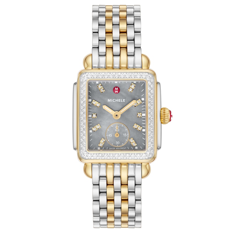 Main Image 1 of MICHELE Deco Mid Diamond Women's Watch MWW06V000132